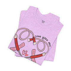 Phlebotomist Heart Butterflies Tee