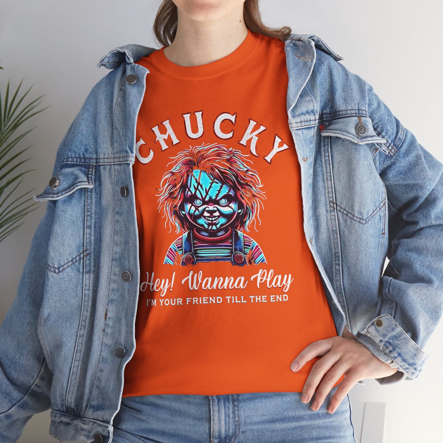 Chuck The Man Child - Unisex Heavy Cotton Tee