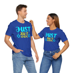 Funny Jewish Quote - Just Jew It Graphic Unisex Tee