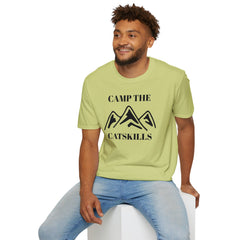 Camp The Catskillsi Unisex Softstyle T-Shirt  Catskill Mountains New York