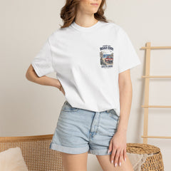 Where the Road Ends Long Island Unisex Garment-Dyed T-shirt