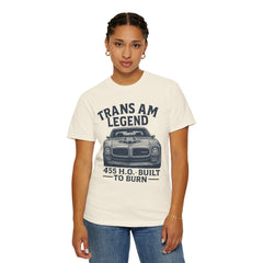 Retro Pontiac 1971 Trans Am High Output -455 Unisex Comfort Colors Garment Dyed T-Shirt