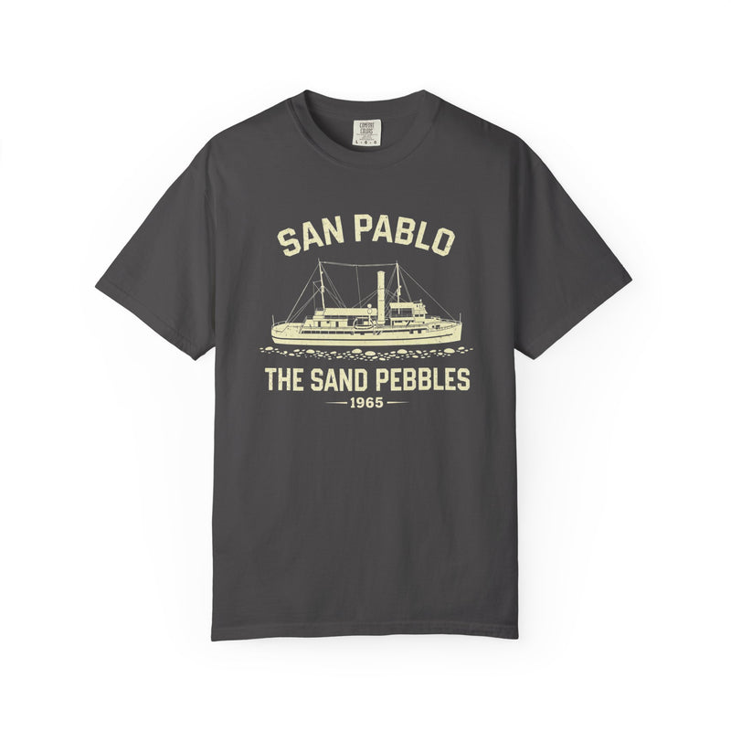 San Pablo 'The Sand Pebbles' Vintage Boat Graphic T-Shirt