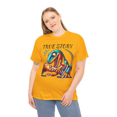 True Story Amputee Dinosaur Humor - Unisex Garment-Dyed T-shirt