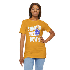 Summer Meltdown Graphic Tee — "Summer Melt Down" Sun Design