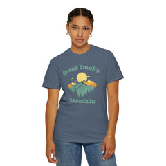 Great Smoky National Park National Park Graphic, Comfort Colors Soft Relaxed Fit Unisex Garment-Dyed T-shirt