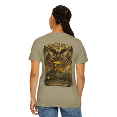 Stand the Watch Lighthouse Series T-Shirt — Patriotic Lighthouse Graphic Tee