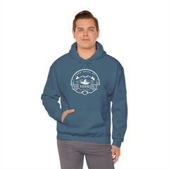 The Hideout Adventure Hoodie – Lake Ariel, PA Mountain Graphic Hooded Sweatshirt