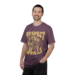 Respect the Locals T-Shirt — Sea Turtle Conservation Graphic Tee