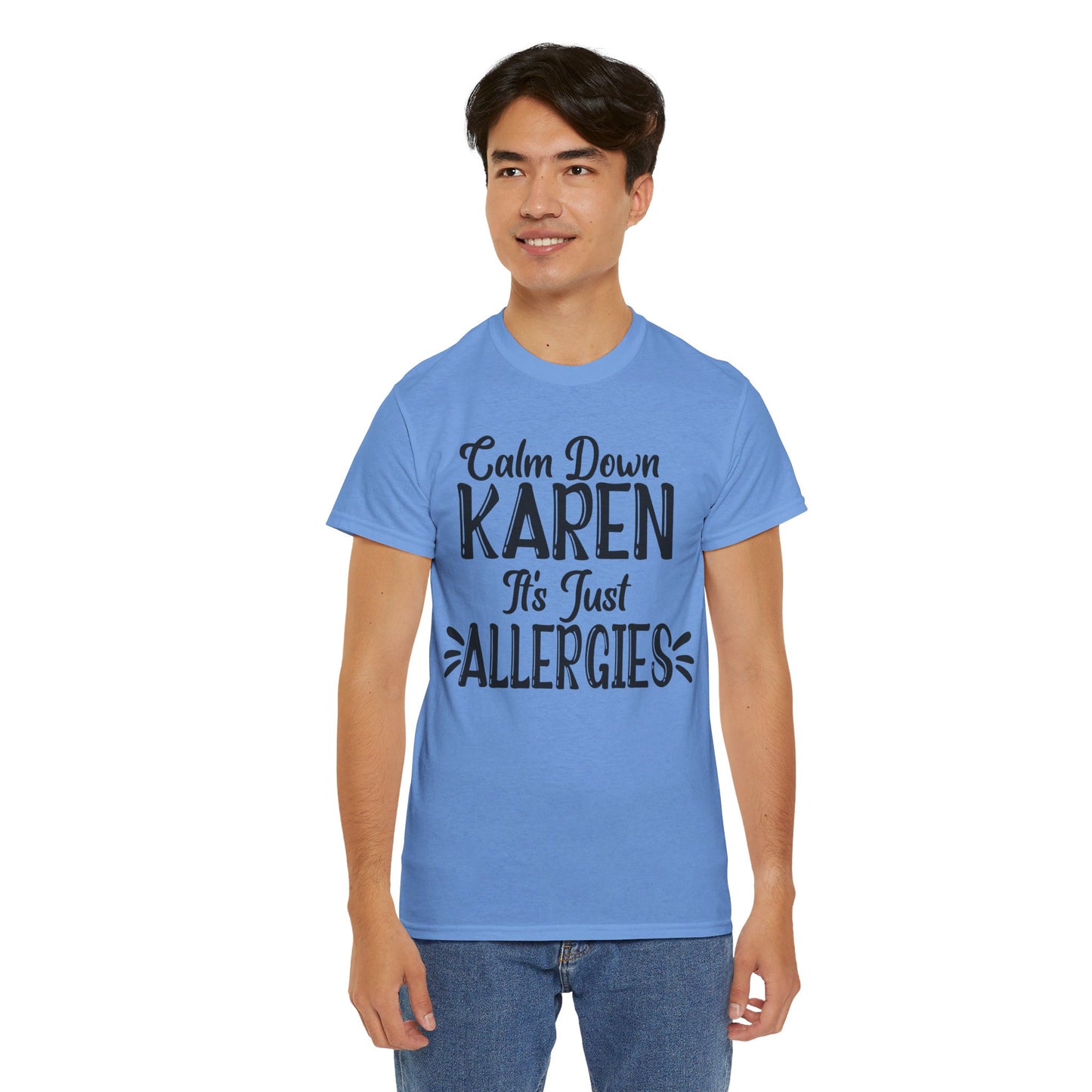 Calm Down Karen Unisex Heavy Cotton Tee