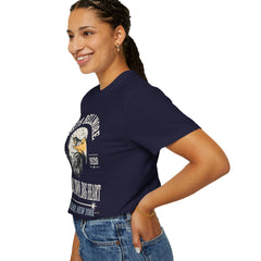 Your Home Town Personalized Eagle T‑Shirt — "Small Town, Big Heart"