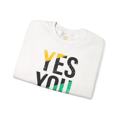 YES YOU CAN - Unisex Heavy Blend™ Crewneck Sweatshirt