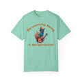 Parrot Strummin Away In Margaritaville - Unisex Garment-Dyed T-shirt