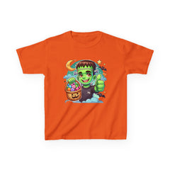 Kids Halloween Frankenstein Monster Tee