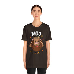 Funny Thanksgiving Turkey Moo T‑Shirt - Unisex Tee