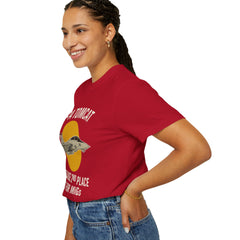 F-14 Tomcat T-Shirt — "Because 2nd Place Is For MiGs" Military Pilot Tee