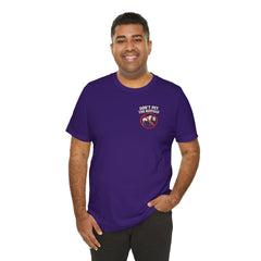 Montana Rules Tee - “3 Things You Don’t Do in Montana: Don’t Pet the Buffalo, Outdrink Canadians, Mess with Cowboy Music”