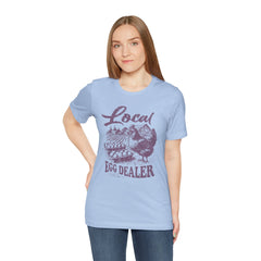 Local Egg Dealer Unisex Jersey Tee - Perfect for Farmers & Foodies