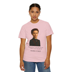 Marie Curie Portrait T‑Shirt — "I Make Science Literally Lit" Science Tee