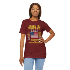Hands-On Democracy Graphic Tee - Unisex