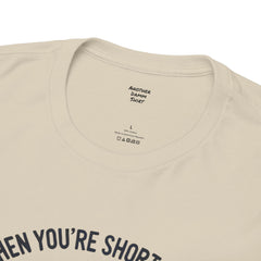 Amputee Coffee Humor - Unisex Heavy Cotton Tee