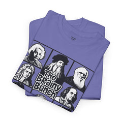 The Brainy Bunch Tee — Vintage Scientist Portraits Graphic T-Shirt