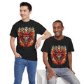 Fiery Fire Demon - Graphic Unisex Heavy Cotton Tee