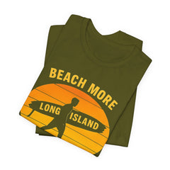 Smiths Point Beach Vibes Unisex Tee - Surf's Up Long Island | Summer Shirt
