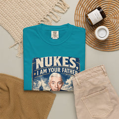Nukes I Am Your Father Vintage United States Navy Nuclear Power Submarine Graphic T-Shirt