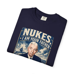 Nukes I Am Your Father Vintage United States Navy Nuclear Power Submarine Graphic T-Shirt