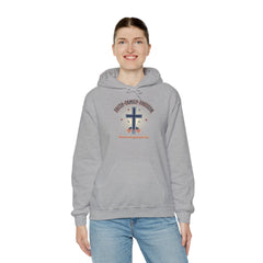 Faith & Freedom Cross Hoodie | Patriotic, Faith-Based July 4th Vintage Americana