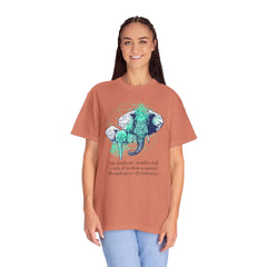 Elephants Graphic  Garment-Dyed T-shirt