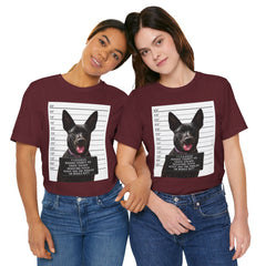 K9 Mugshot Personalized with your Dog T-Shirt