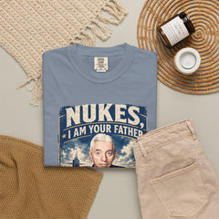 Nukes I Am Your Father Vintage United States Navy Nuclear Power Submarine Graphic T-Shirt