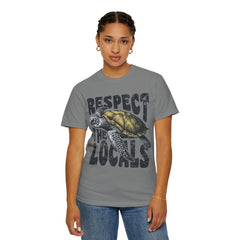 Respect the Locals T-Shirt — Sea Turtle Conservation Graphic Tee