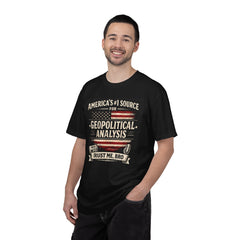 Trust Me Bro T-Shirt - "America's #1 Source for Geopolitical Analysis"