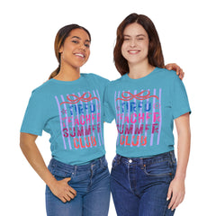 Tired Teacher Summer Club Tee