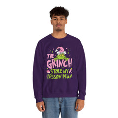 Grinch Stole My Lesson Plan Sweatshirt
