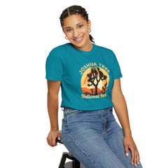 Joshua Tree National Park Graphic, Comfort Colors Soft Relaxed Fit Unisex Garment-Dyed T-shirt