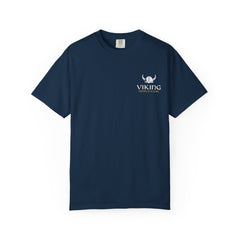 Viking World Tour T-Shirt, Garment-Dyed Apparel, Unisex Graphic Tee, Norse Mythology Gift, Festival Attire, Casual Wear