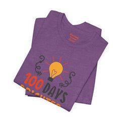 100 Days of School Brighter Teacher Appreciation T-Shirt