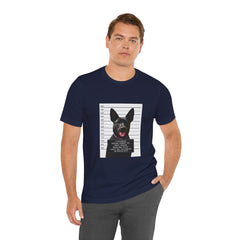 K9 Mugshot Personalized with your Dog T-Shirt