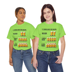 T-Shirt -  "A" School Math for Sailors Funny Beer Graphic Tee
