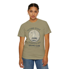 Hempstead Bay Sailing Club T‑Shirt — Flying Scot Hempstead Bay Vintage Sailboat Tee