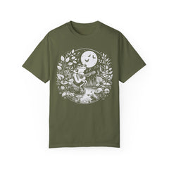 Frog Guitarist Retro Graphic Shirt