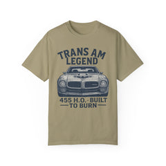 Retro Pontiac 1971 Trans Am High Output -455 Unisex Comfort Colors Garment Dyed T-Shirt