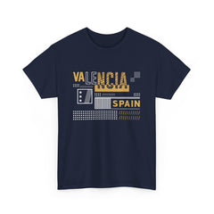 Valencia Spain Cities of The World Series Unisex Heavy Cotton Tee