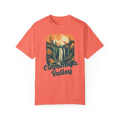 Cuyahoga National Park Graphic, Comfort Colors Soft Relaxed Fit Unisex Garment-Dyed T-shirt