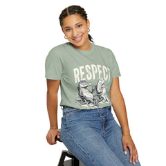 Alligator and Manatee Respect the Locals T-Shirt — Vintage Beach Vibes Graphic Tee