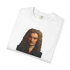 Isaac Newton Quote T-Shirt — "Gravity wasn't my idea" Scientific Humor Tee